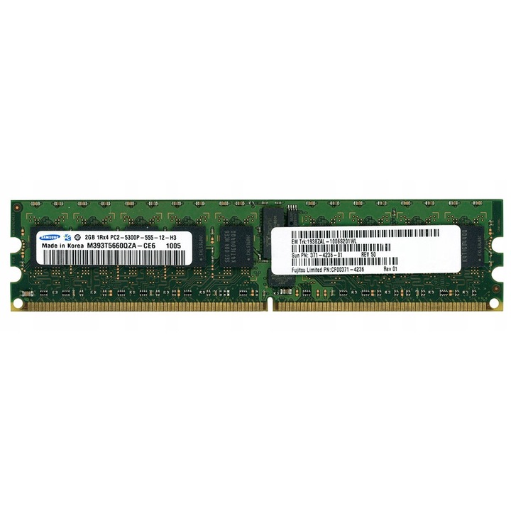 Memória RAM SUN 2GB DDR2 REG ECC 667MHz 240-PIN DIMM
