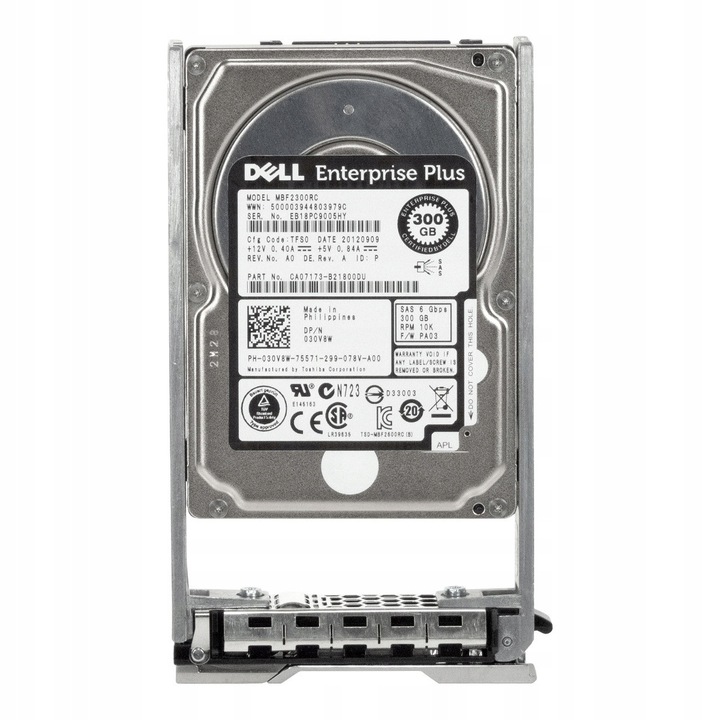 Hard Disk 300GB 10K SAS 2.5" 15mm
