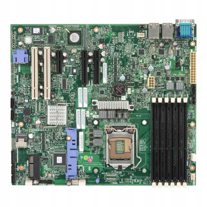 IBM 81Y6747 alaplap, Socket 1156, DDR3, 6 RAM foglalat, 4 PCI Express