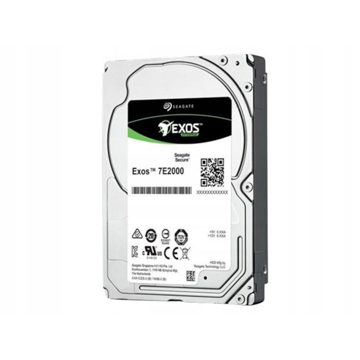 Dysk twardy Seagate Exos 7E2000, 1TB, 7200rpm, 2.5", SATA 6Gb/s, 128MB cache