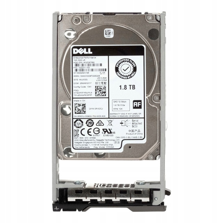 Hard Disk 1.8TB 10K 128MB SAS-3 2.5'' Dell