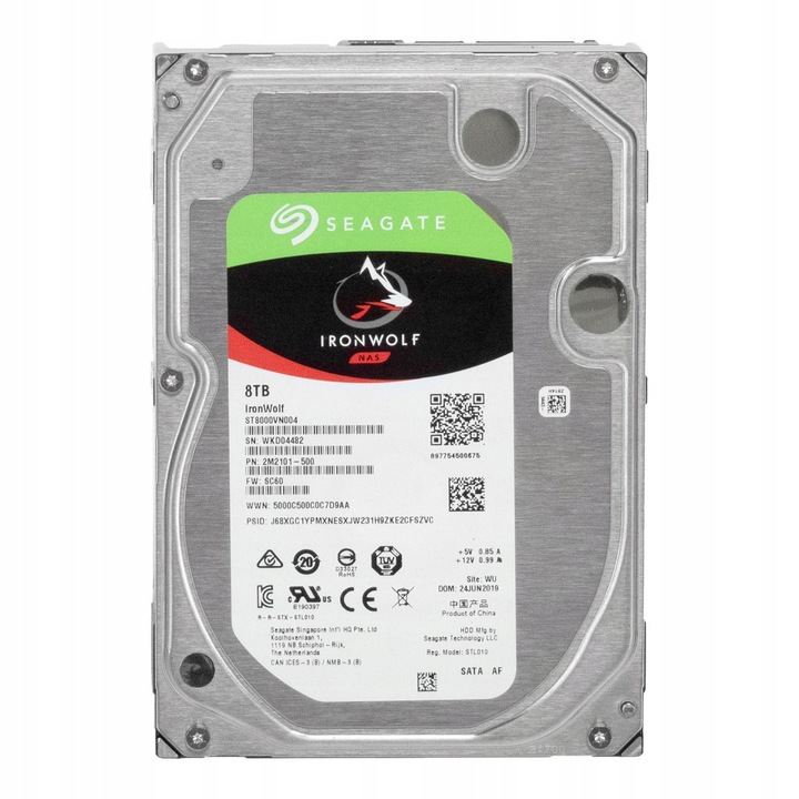 Hard Disk 3.5'' Seagate IronWolf 8TB SATA III 7.2K 256MB