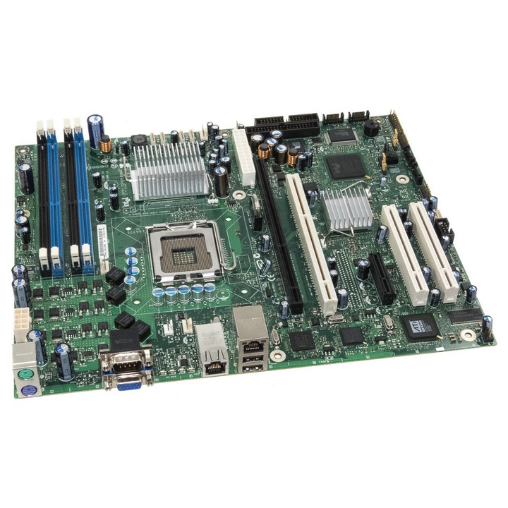 Дънна платка Intel SE7230NH1-E, цокъл 775, 4 слота DDR2, многоцветна