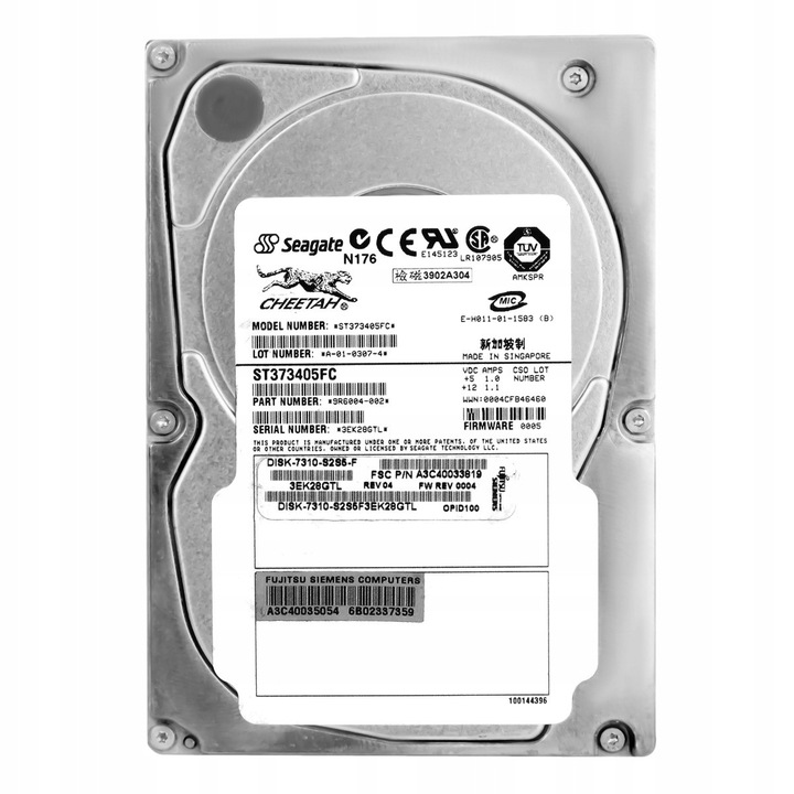 Hard Disk 3.5'' Fujitsu 73GB 10K FC, 4MB Cache