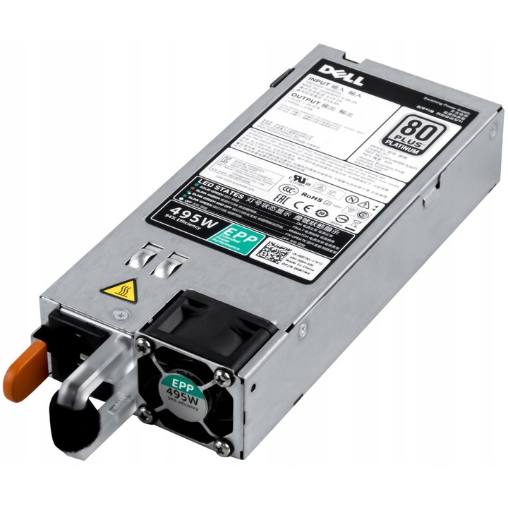 Захранване Dell 0GRTNK 495W за R630 R730 R730xd T430 T630