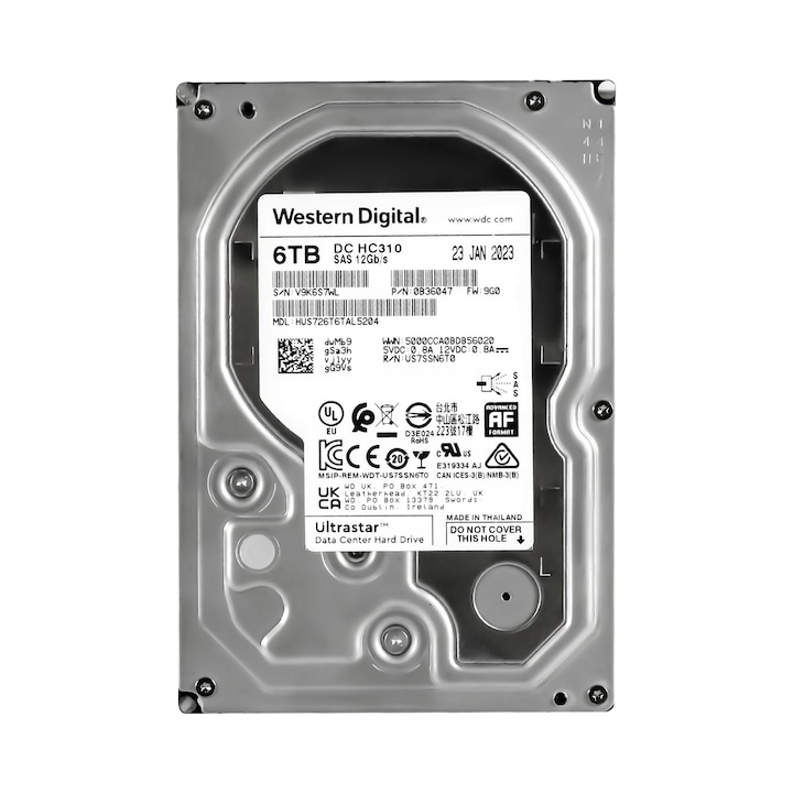 Hard Disk 6TB Western Digital UltraStar DC HC310 7200RPM 3.5" SAS-3