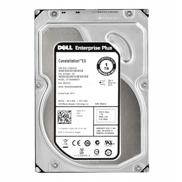 Hard Disk 1TB 7200RPM 64MB SAS-2 3.5''