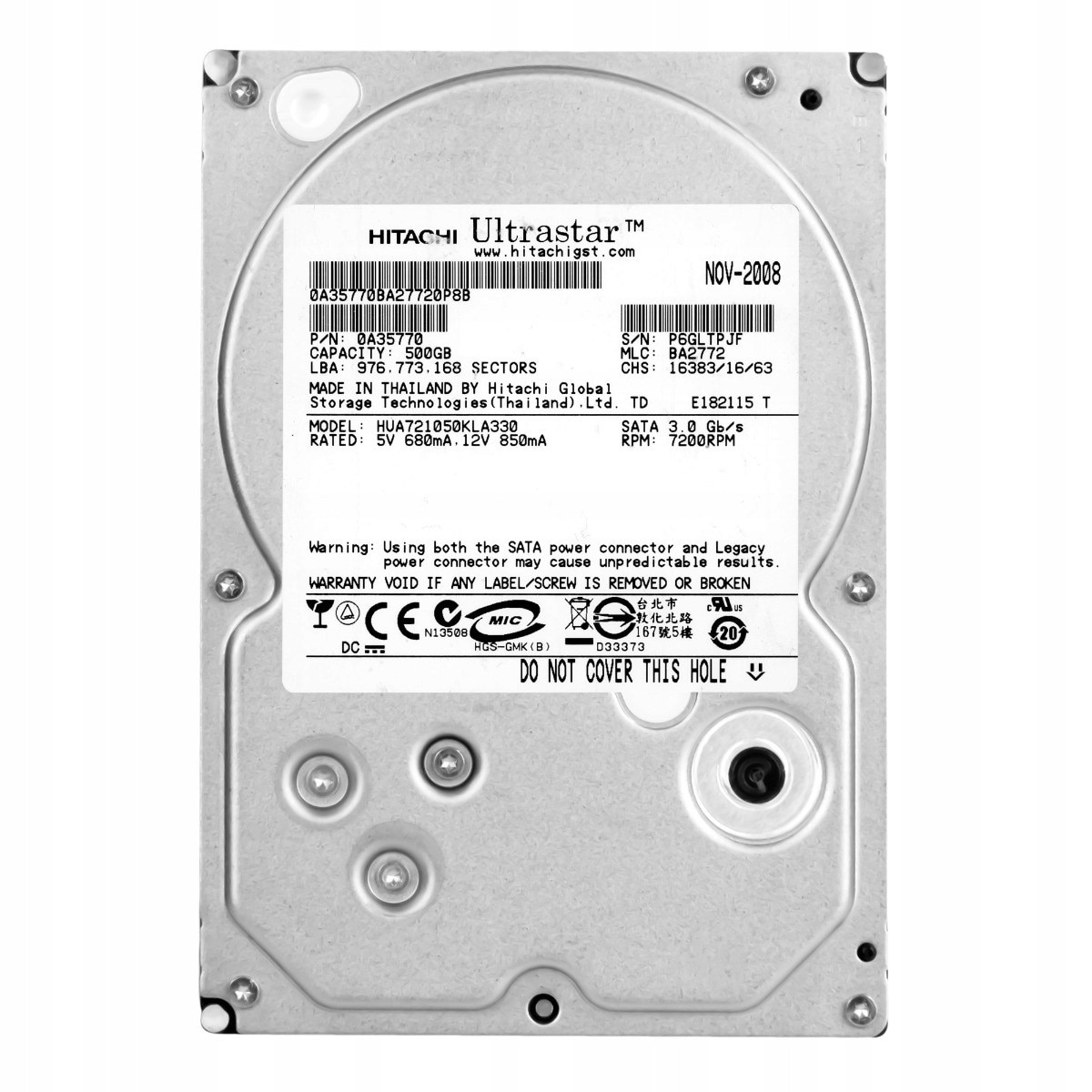 HDD Hitachi Deskstar 7K1000 1TB, 7200rpm, 32MB, SATA3 - eMAG.ro