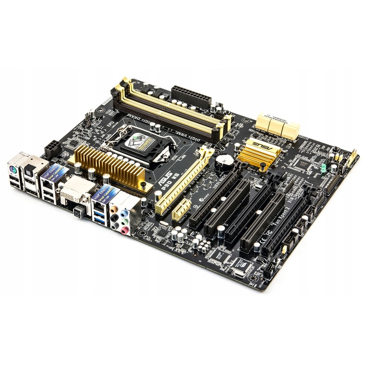 Alaplap Asus P9D WS, Socket 1150, DDR3, ATX, 4 RAM foglalat, 5 PCI Express