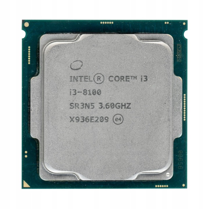 Procesor Intel Core i3-8100, 4 nuclee, 3.6GHz, 1151, 65W