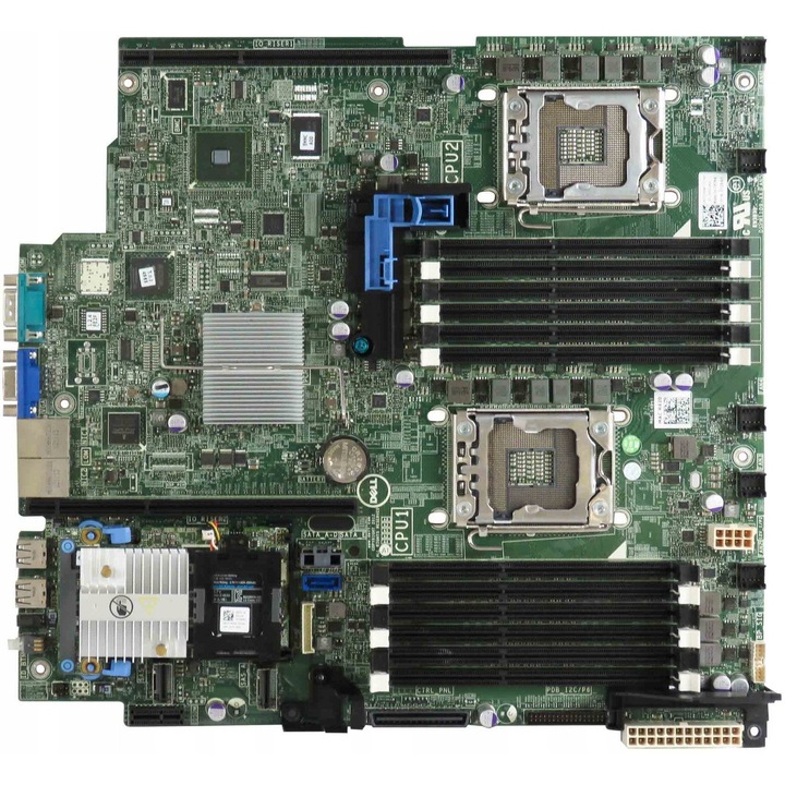 Sistem server Dell R420, 12 sloturi RAM, Perc H710 Mini 070K80 + BBU