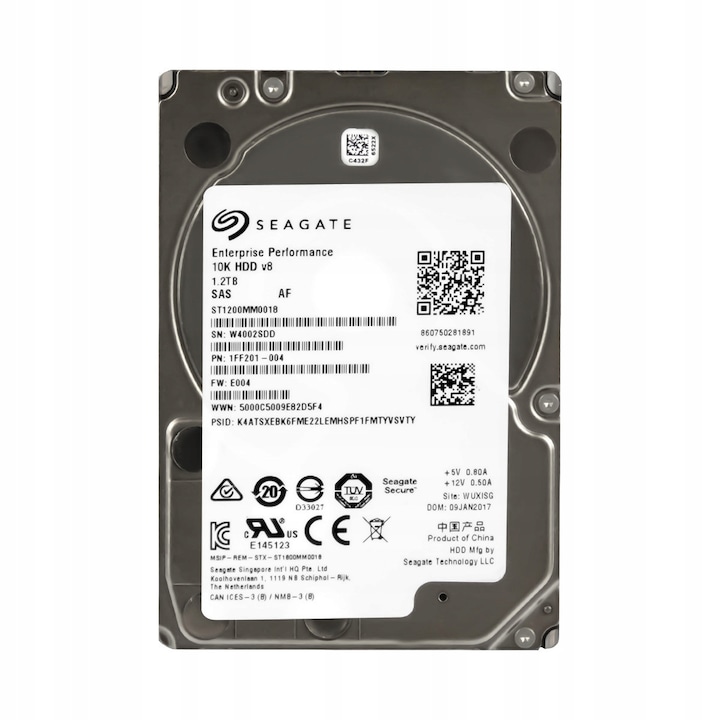 Discul Hibrid Intern Seagate 1.2TB 10K SAS-3 2.5'' 128MB, 32GB SSD Cache