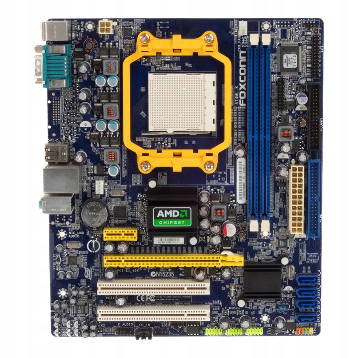 Alaplap Foxconn A74ML-K SOCKET AM2 DDR2 PCIe microATX