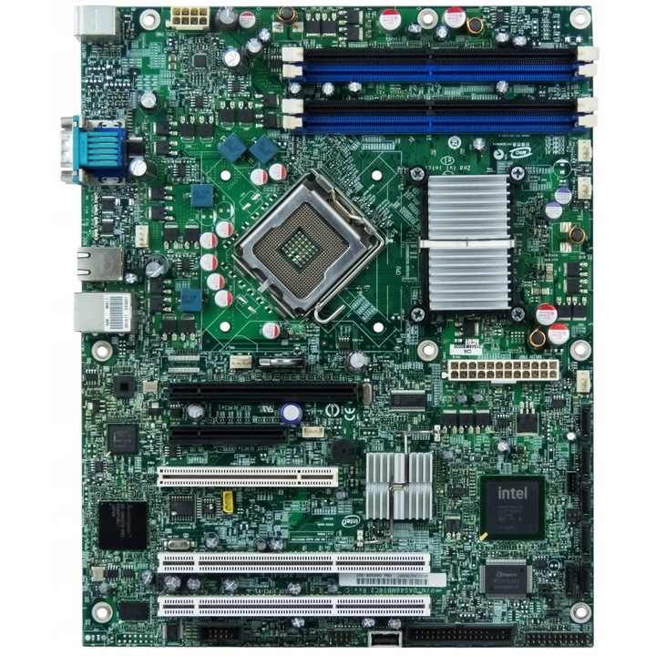 Placa de baza Intel S3210SH LGA775 DDR2, 4 sloturi RAM, 2 PCI Express, ATX