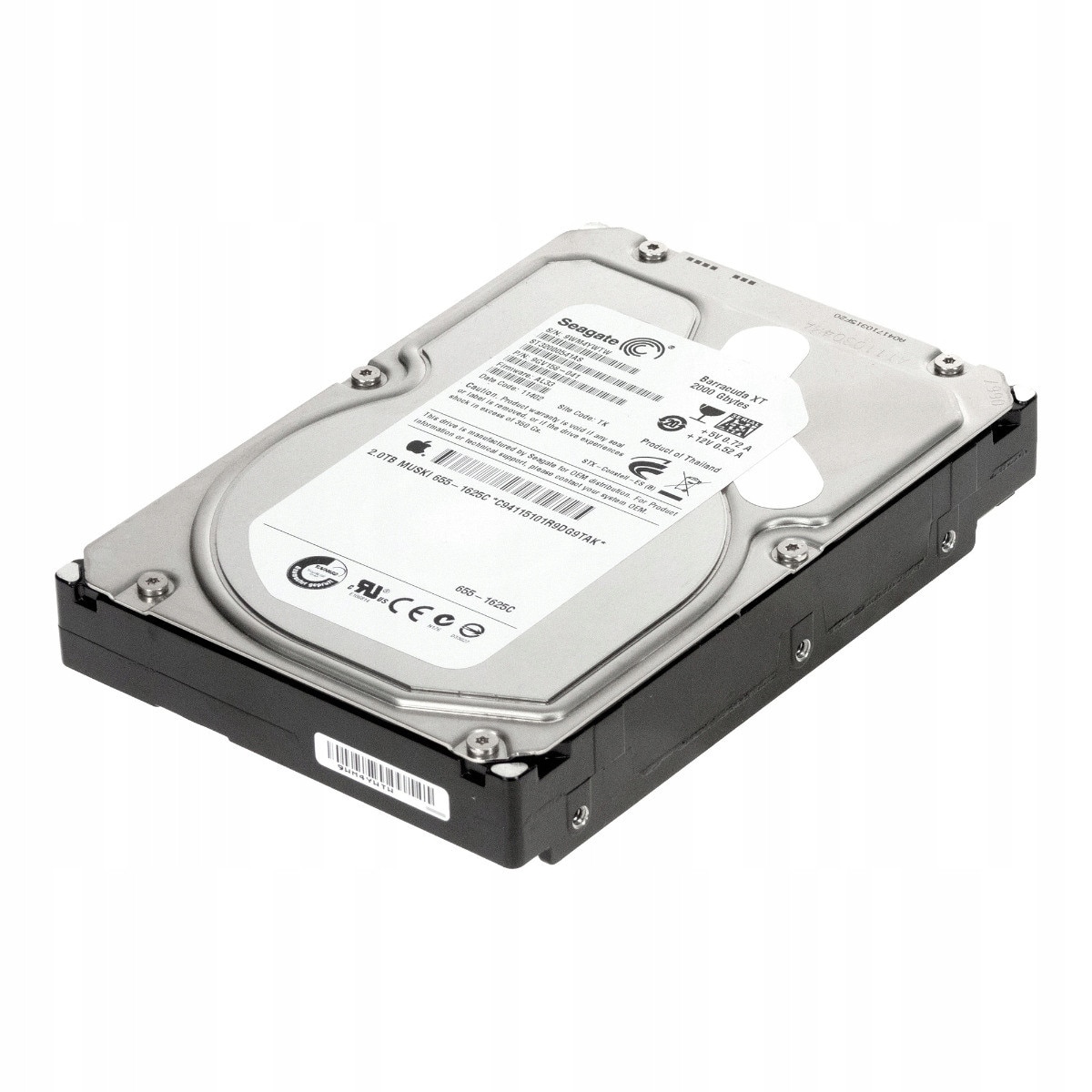 Hard Disk 2TB Seagate Barracuda XT 5900RPM 32MB SATA II 3.5