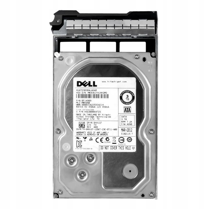 Hard Disk 3TB 7200RPM 64MB SATA III 3.5"