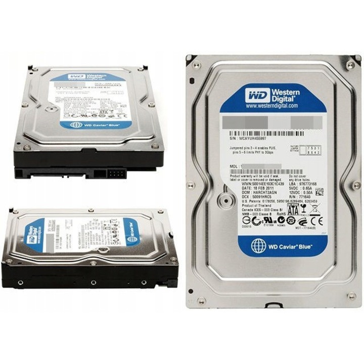 Hard Disk 500GB Western Digital WD5003ABYX 7200rpm 64MB SATA II 3,5''