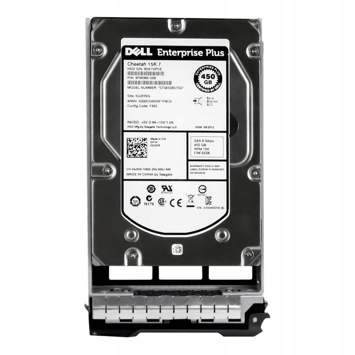 Hard Disk 3.5'' Dell 450GB SAS-2 15000RPM 16MB