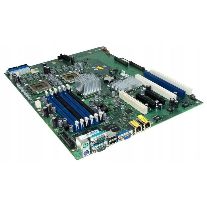 Fujitsu-Siemens D2109-A11 alaplap, 2x 771, 6x DDR2, PS2, VGA, 2x USB, 2x RJ45