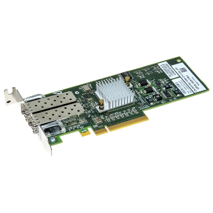 Placa de retea, BROCADE 825, DUAL FIBRE CHANNEL 8Gbit/s, PCIe x8, profil jos