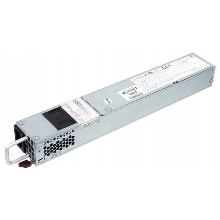 Sursa PC Supermicro PWS-703P-1R, 700W, 80 PLUS Gold, activa, argintie, 50x320x40mm