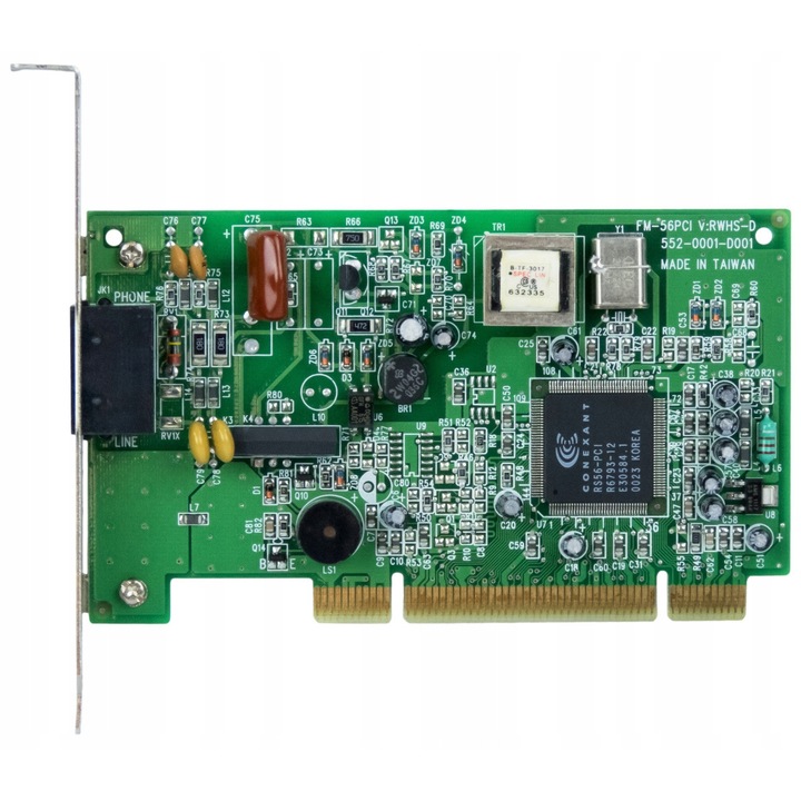 Well vezérlőkártya, FM-56PCI-RWS, 2 port, RJ11, PCI