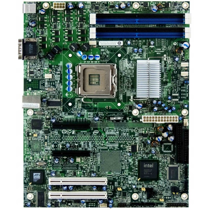 Placa de baza Intel S3000AH, LGA 775, 4x DDR2, 305mm x 244mm, in set