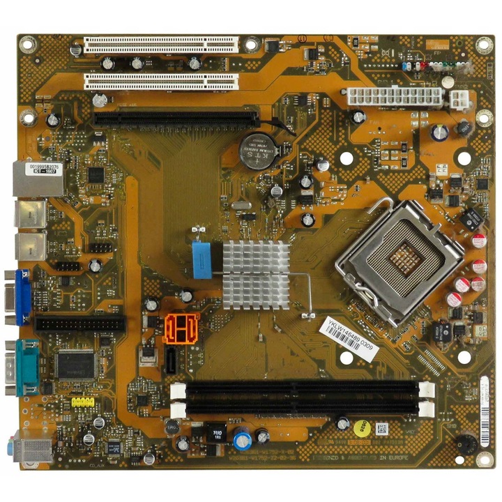 Alaplap, Fujitsu, D2740-A21, 2 DDR2 RAM foglalat, Socket 775, PCIe, 3x SATA