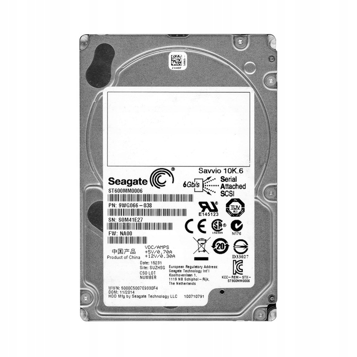Hard Disk 600GB, Seagate, Enterprise Performance 10K, 10000RPM, 2.5"