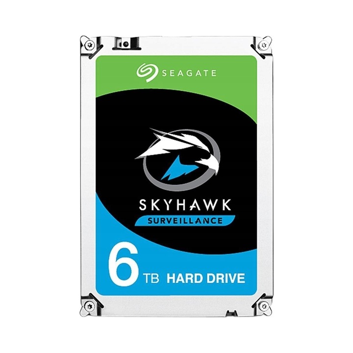 Hard Disk Seagate SkyHawk 6TB SATA III 3,5", 256MB, 6000GB