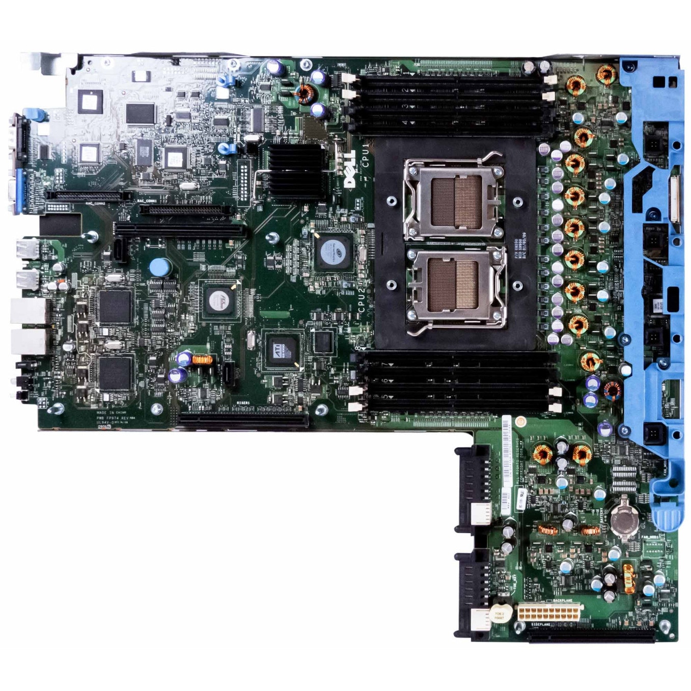Ram 2x Sistem server DELL 0Y436H Dual Socket 1207 DDR2, 8 sloturi RAM, 2x LAN ...