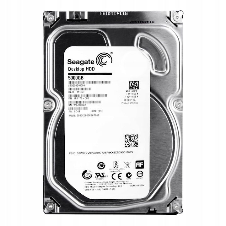 Hard Disk 5TB Seagate Desktop HDD 5900RPM 128MB SATA III 3.5"