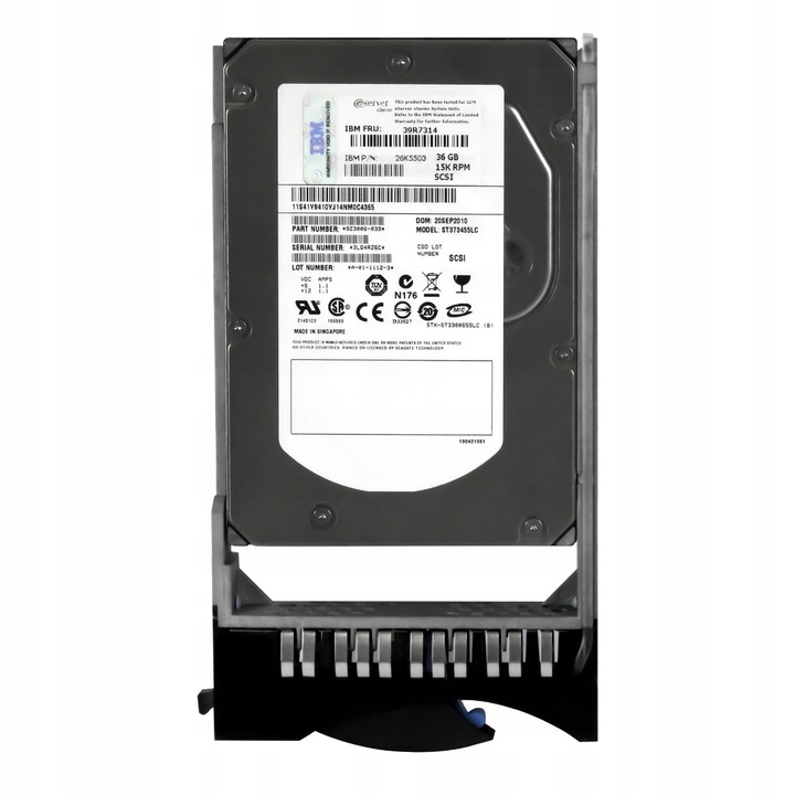 Merevlemez 3.5'' IBM 36GB 15000RPM SCSI U160 8MB
