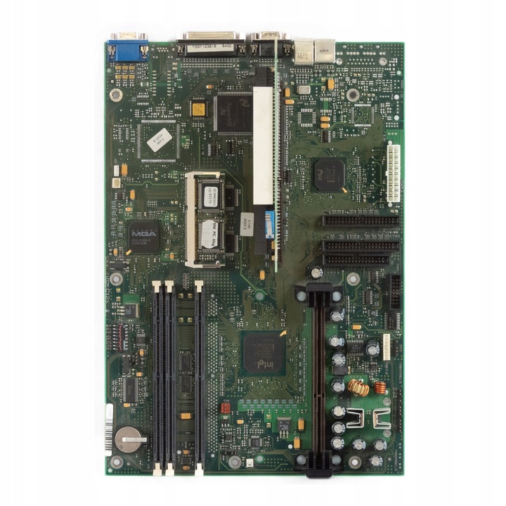 Fujitsu Siemens D1026-C12 GS3 alaplap, Slot 1, SDRAM, 3 RAM foglalat, 1x RISER, 2x PCI