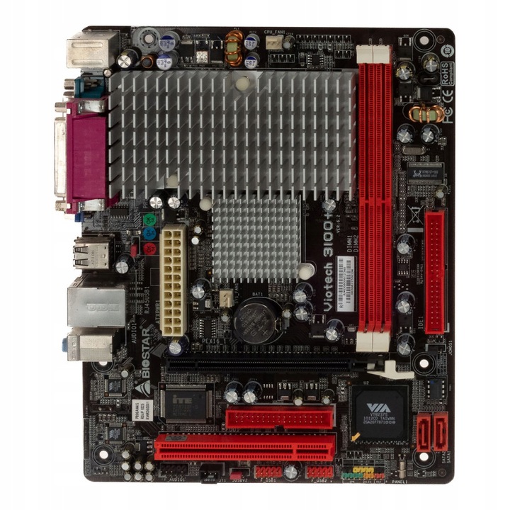 Дънна платка Biostar Viotech 3100+, 1.6 GHz, DDR2, mATX