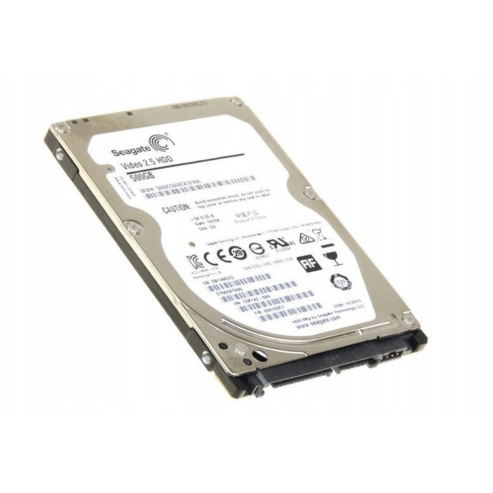 Hard Disk 2,5" Seagate ST500VT000, 500GB, SATA, 5400 RPM, 7mm