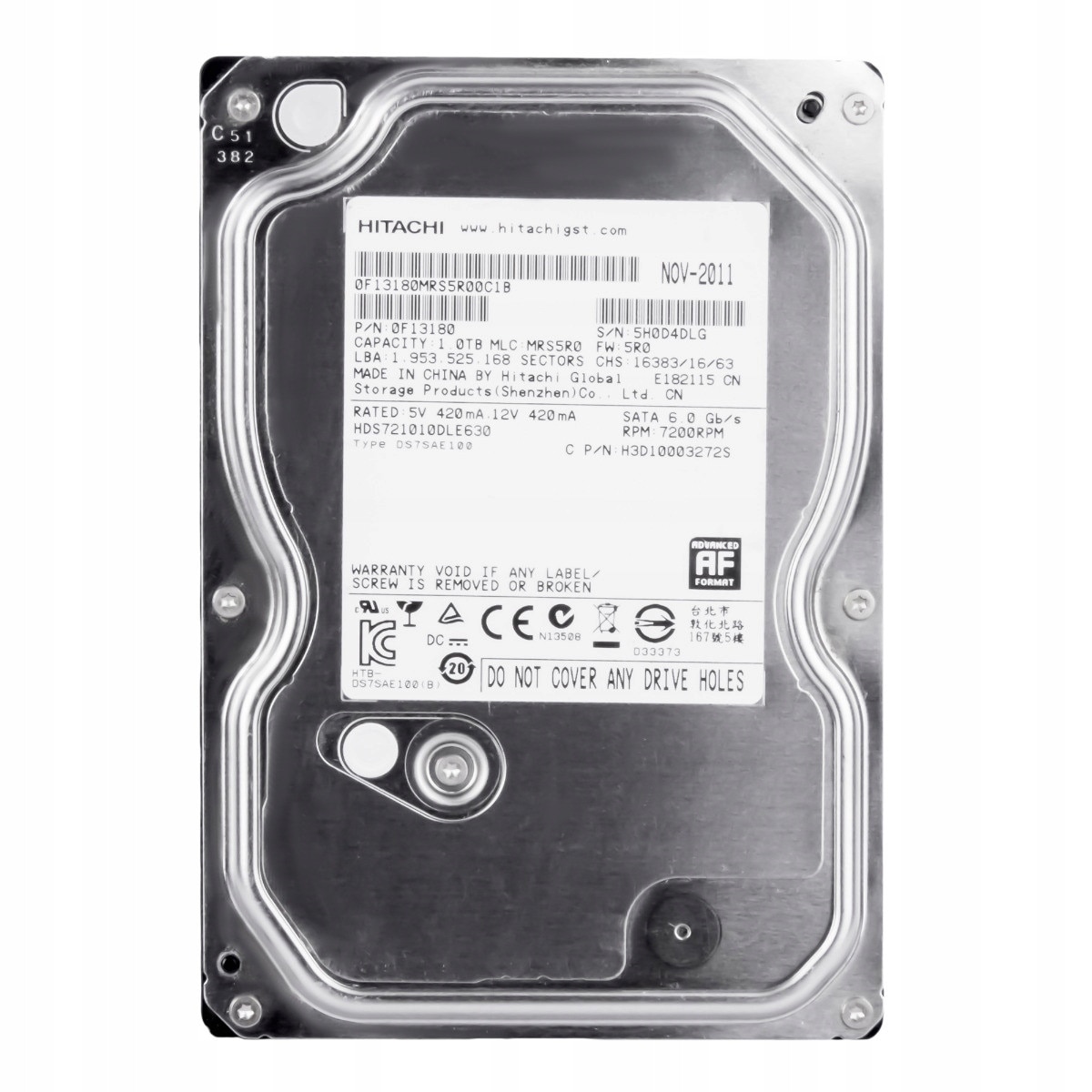 HDD Hitachi Deskstar 7K1000 1TB, 7200rpm, 32MB, SATA3 - eMAG.ro