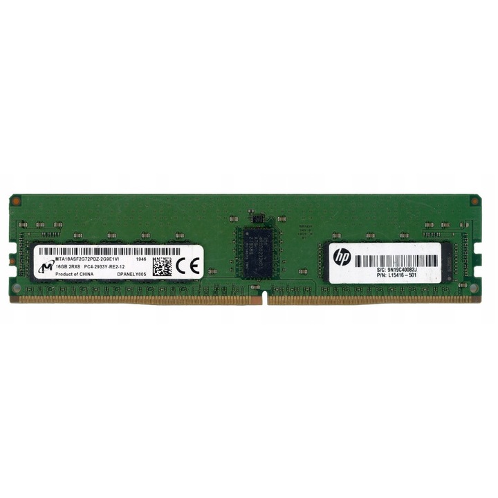 Memorie RAM DDR4 16GB 2933MHz ECC Registered Micron DIMM