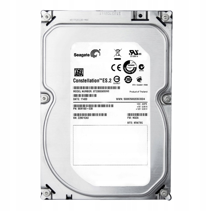 Hard Disk 3.5" 3TB 7200RPM SATA III 64MB