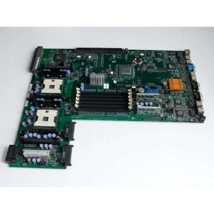 Placa de baza Dell 0D5995 DUAL s.604 DDR pentru POWEREDGE 2650, 6 sloturi RAM, 3x LAN, 2x USB