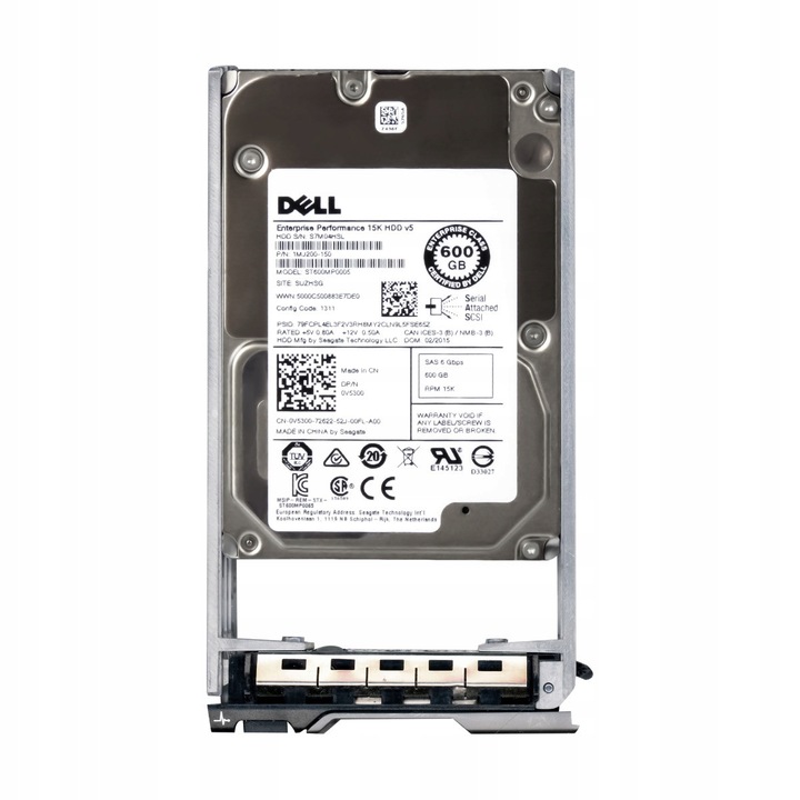 Hard Disk 600GB Dell 15K 128MB SAS-2 2.5"
