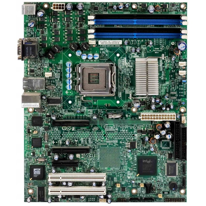 Placa de baza Intel S3000AH, DDR2, 4 sloturi RAM, 305x244mm