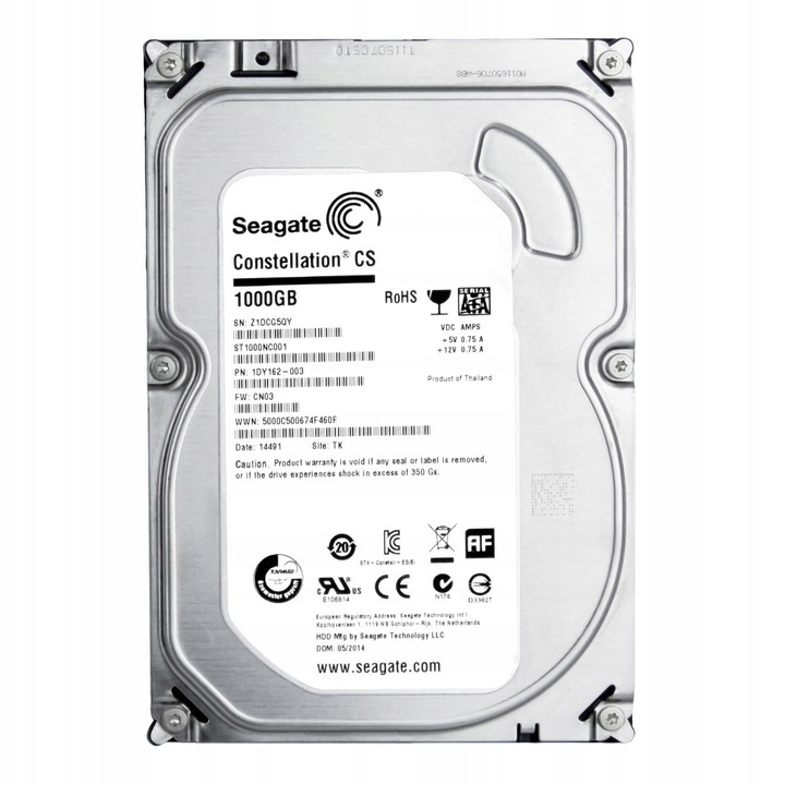 Hard disk intern Seagate Constellation CS 1TB 3,5", SATA
