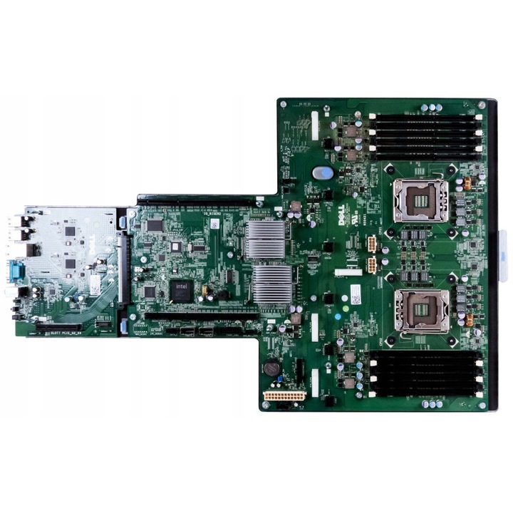 Dell 05KR0X alaplap, Socket 1366, DDR3, 12 RAM foglalat, Precision R5500-hoz