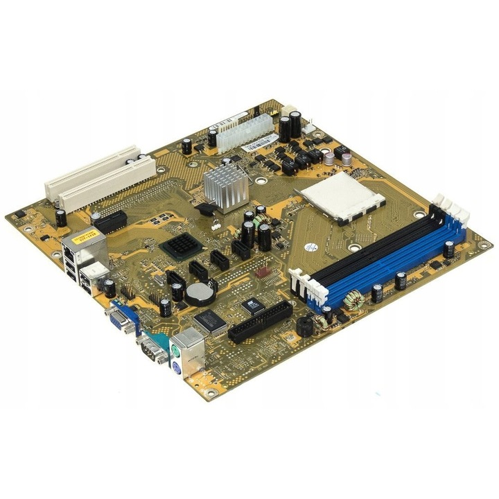 Fujitsu D2691-A10 alaplap, AM2 foglalat, DDR2, 26,4x26,6cm