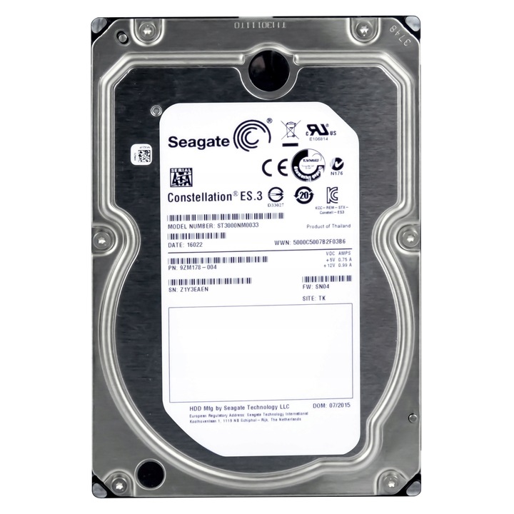 Hard Disk 3TB Seagate 7200RPM 128MB SATA III 3.5"
