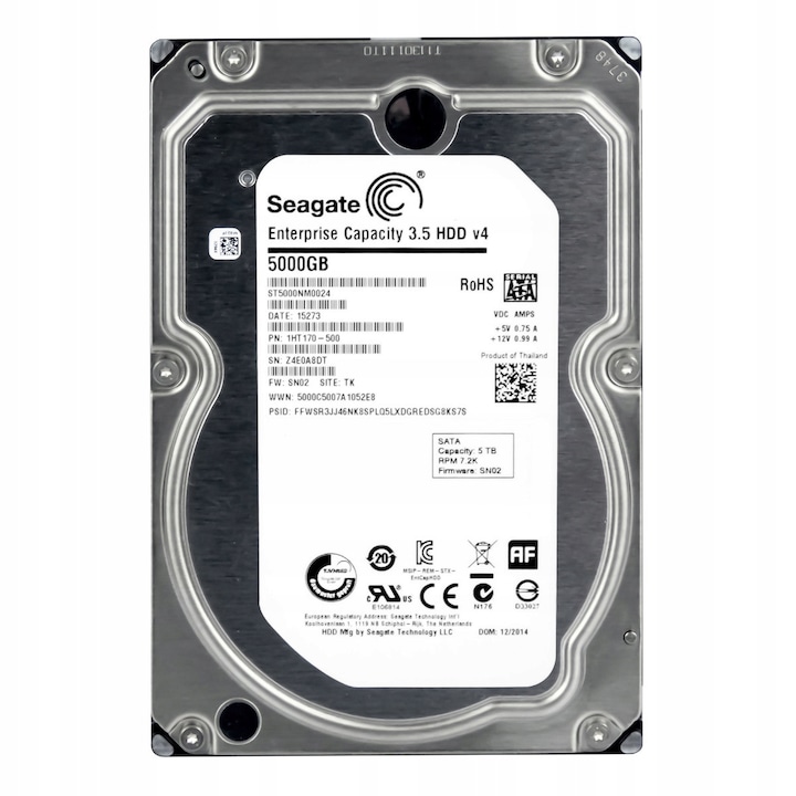 Hard Disk 5TB Seagate 7200RPM 128MB SATA III 3.5''