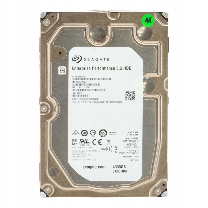 Hard Disk 4TB Seagate 7.2K 256MB SAS-3 3.5''