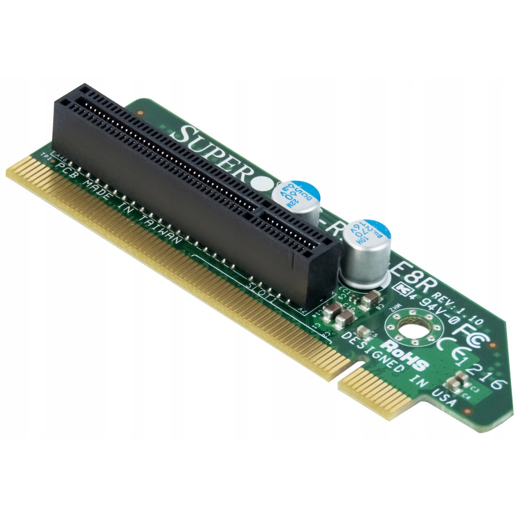 Riser PCI-E SUPERMICRO RSC-R1UW-E8R, 1 slot x8 - eMAG.ro
