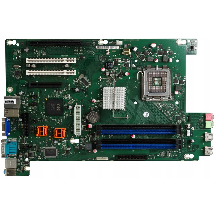 Fujitsu D3028-A10 GS2 alaplap LGA775 DDR3, 4 RAM foglalat, 2 PCIe, 2 PCI, 6x USB, ATX